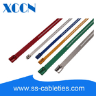 Releasable Ladder Type Stainless Steel Cable Ties UV Resistant Fast Quick Locking