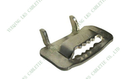 OEM ODM Toothed Stainless Steel Buckle Easily Formed Insulation Fixing