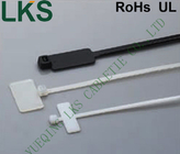 Marker Nylon Cable Tie Industrial Grade Wide Application Non Releasable