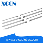 7.9*0.25*350mm 201,304,316 grade self-locking ball lock stainless steel cable tie with fireproof