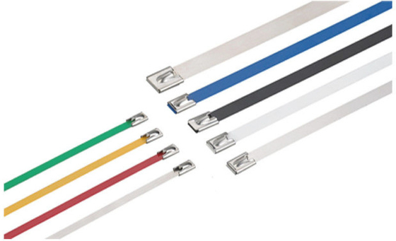 Black Self Locking Cable Ties Non Releasable High Holding Force Reliable