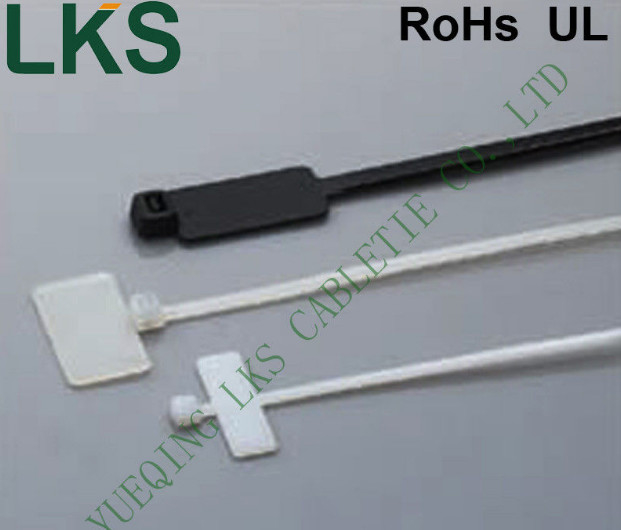 Marker Nylon Cable Tie Industrial Grade Wide Application Non Releasable